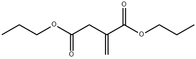 dipropyl 2-methylidenebutanedioate 结构式
