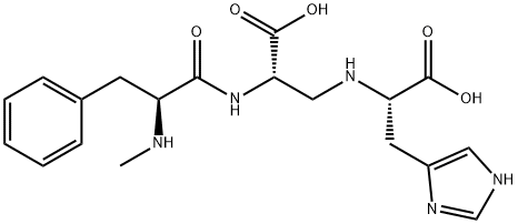 (2S)-2-[[(2s)-2-carboxy-2-[[(2s)-2-(methylamino)-3-phenylpropanoyl]amino]ethyl]amino]-3-(1h-imidazol-5-yl)propanoicacid