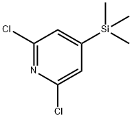 Pyridine, 2,6-dichloro-4-(trimethylsilyl)- (9CI) 结构式