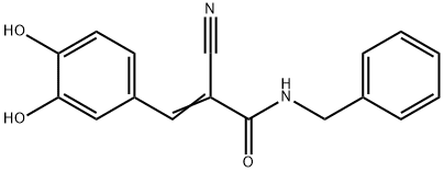 酪氨酸磷酸化抑制剂AG490 结构式