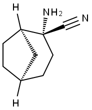 Bicyclo[3.2.1]octane-2-carbonitrile, 2-amino-, exo- (9CI) 结构式