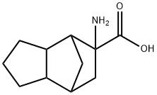 8-氨基-8-三环[5,2,1,0(2,6)]癸烷羧酸 结构式