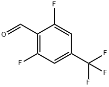 2,6-DIFLUORO-4-(TRIFLUOROMETHYL)BENZALDEHYDE 结构式