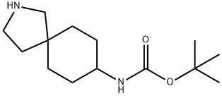 8-(Boc-amino)-2-azaspiro[4.5]decane 结构式