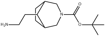 8-AMinoethyl-3-azabicyclo[3.2.1]octane hydrochloride 结构式