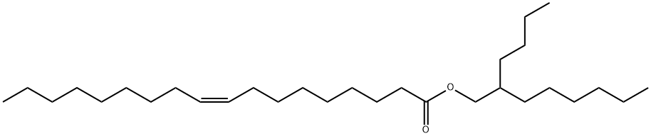 9-Octadecenoic acid (9Z)-, 2-butyloctyl ester 结构式