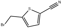 5-溴甲基噻吩-2-甲腈 结构式