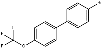 4'-BROMO-4-(TRIFLUOROMETHOXY)BIPHENYL 结构式