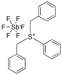 dibenzylphenylsulfonium hexafluoroantimonate 结构式