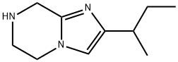 2-(仲丁基)-5,6,7,8-四氢咪唑并[1,2-A]吡嗪 结构式