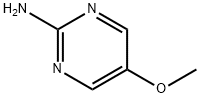 2-氨基-5-甲氧基嘧啶 结构式