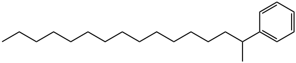 2-Phenylhexadecane 结构式