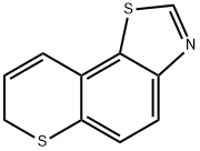 7H-Thiopyrano[2,3-g]benzothiazole(8CI) 结构式