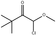 2-Butanone,  1-chloro-1-methoxy-3,3-dimethyl- 结构式