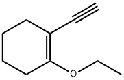Cyclohexene, 1-ethoxy-2-ethynyl- (9CI) 结构式