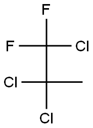 Trichlorodifluoropropane 结构式