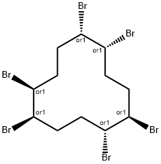 Γ-六溴环十二烷 结构式