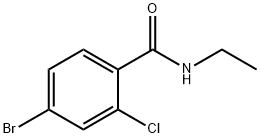 N-Ethyl 4-broMo-2-chlorobenzaMide 结构式