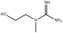 N-(2-羟基乙基)-N-甲基胍 结构式