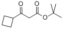 3-环丁基-3-氧代丙酸叔丁酯 结构式