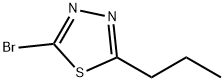 2-溴-5-丙基-1,3,4-噻二唑 结构式