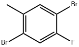 2,5-二溴-4-氟甲苯 结构式