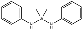 二(苯氨基)二甲基硅 结构式