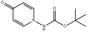 Carbamic acid, (4-oxo-1(4H)-pyridinyl)-, 1,1-dimethylethyl ester (9CI) 结构式