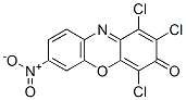 1,2,4-trichloro-7-nitro-3H-phenoxazin-3-one  结构式