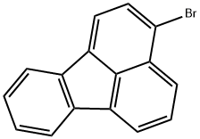 3-溴荧蒽 结构式