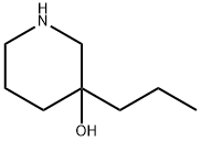 3-丙基哌啶-3-醇 结构式