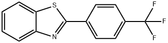 4-(1,3-苯并噻唑-2-基)三氟甲苯 结构式