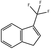 3-(Trifluoromethyl)-1H-indene 结构式