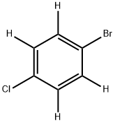 对溴氯苯-D4 结构式