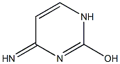 2-Pyrimidinol, 1,4-dihydro-4-imino-, (Z)- (9CI) 结构式