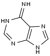 6H-Purin-6-imine, 1,9-dihydro-, (E)- (9CI) 结构式