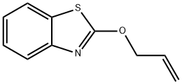 Benzothiazole, 2-(2-propenyloxy)- (9CI) 结构式