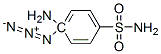 4-azidosulfanilamide 结构式