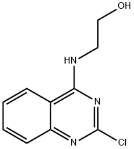 2-[(2-氯喹-4-唑啉)氨基]乙醇 结构式