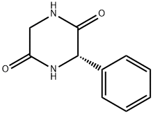 (3S)-3-苯基哌嗪-2,5二酮 结构式