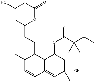 6-羟基-辛伐他汀 结构式