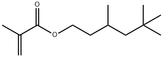 3,5,5-trimethylhexyl methacrylate 结构式