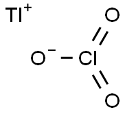 氯酸铊 结构式
