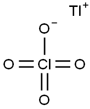 Thallium(I) perchlorate. 结构式