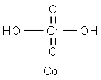 铬酸钴 结构式