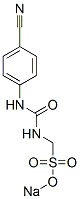 N-(4-cyanophenyl)-N'-((sodiosulfo)methyl)urea 结构式