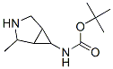 Carbamic acid, (2-methyl-3-azabicyclo[3.1.0]hex-6-yl)-, 1,1-dimethylethyl ester, 结构式