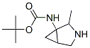 Carbamic acid, (2-methyl-3-azabicyclo[3.1.0]hex-1-yl)-, 1,1-dimethylethyl ester, 结构式