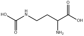Butanoic acid, 2-amino-4-(carboxyamino)- (9CI) 结构式