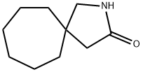 2-氮杂螺[4.6]十一烷-3-酮 结构式